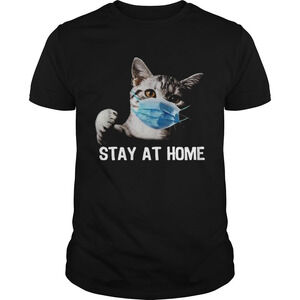 Cat Mask Stay At Home Shirt